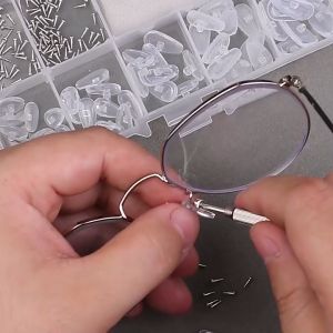 500pcs Kacamata Set Perlengkapan Kacamata Baut Sekrup Mur Obeng & Obeng Reparasi