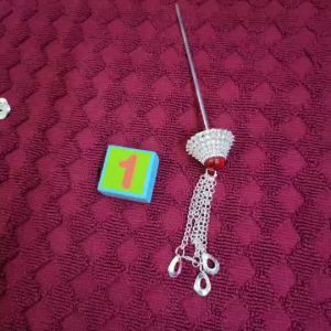 ปิ่นลายไทยประยุกต์ ปิ่นตุ้งติ้ง ปิ่นประดับชุดไทย สินค้าพร้อมส่งจากประเทศไทย