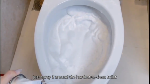 ODOROKU Bubble Foam Type Japan Toilet Bowl Cleaner 500ml Japan Toilet Bowl Cleaner Toilet Mousse Spray Toilet Cleaner Foam Cleansing Bubble Mouss