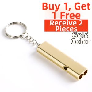 Emergency High-Pitch Stainless Steel Whistle