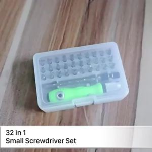 32in1 Mini Đa Năng Bộ Tua Vít Cho Sửa Chữa Điện Tử Di Động Torx Phillips Từ Bit Bộ Dụng Cụ Tay Cầm Cao Su