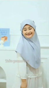 PROMO hijab anak paud pita ricis ( 3 - 8 tahun ) jilbab anak terbaru kerudung anak perempuan