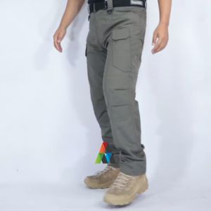 (BAYAR DITEMPAT) Celana Tactical Blackhawk Panjang Cargo Pria Pinggang Elastis Gaya Rapi Warna Solid