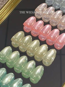 1-8pcs WS Spring Summer Nails Super Flash High-density Green Blue Pink Cats Eye Gel Nail Polish 2025 New Style Mirror Glass Gel