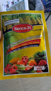 (Gói 100gr) Phân Bón Rễ Kali Sulphat SENCA-31 (Nhập khẩu từ Châu Âu) - Siêu ra hoa đậu quả