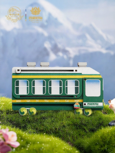 POTALA PALACE | Magnetic Wooden Calendar Train Sliding Tibet Souvenir