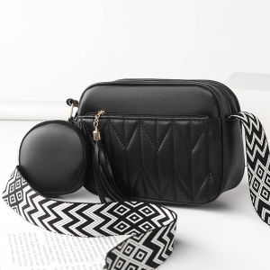 Túi Đeo Chéo Thêu Mềm Mại Cho Nữ Túi Đeo Vai Đơn Thời Trang Nhỏ Túi Điện Thoại Di Động Túi Vuông Nhỏ Túi Đeo Chéo Thường Ngày