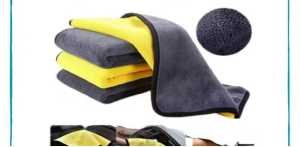 KAIN LAP MICROFIBER UKURAN 30X30-KAIN LAP KACA MOBIL 2 SISI HALUS