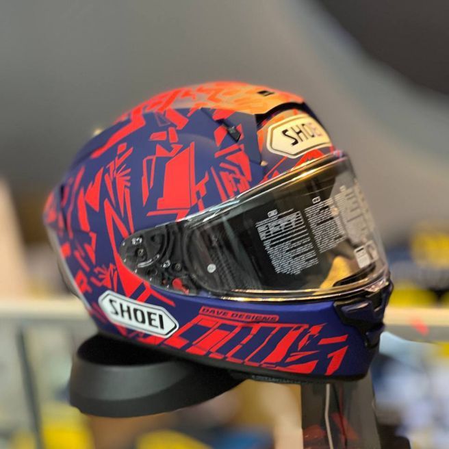 Shoei XSPR PRO Marquez Dazzle Doff Helm Motor Full Face Shoei X15