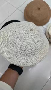 2024 New Popular Spring Beret Solid Hat Female Cap With Label Summer Hats For Women Top Quality Girls Boina Gift Wholesale