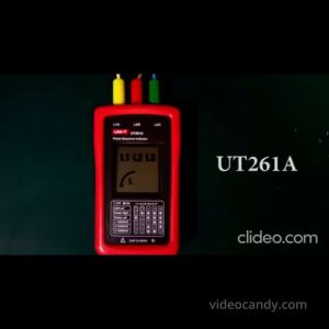 UNI-T UT261A  Phase Sequence and Motor Rotation Indicators / UT262E Non Contact Phase Detector-Original