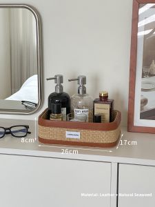 Storage Basket Organizer For Office Bedroom Cosmetics And Miscellaneous