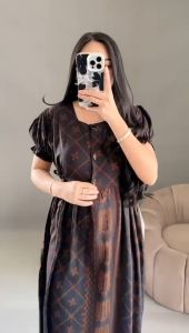 Dress Cherry - Daster Dres Rayon Premium Busui - Daster JUMBO Dres ekinian