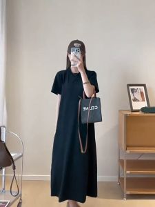 For Women Casual Skirt Home Lazy Style Maternity Dress Casual Short Sleeve Dress Cotton comfortable (M to 3XL) plus size