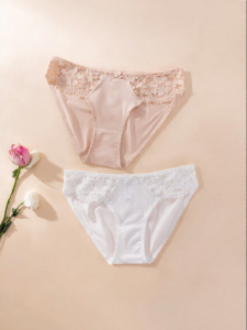 Antibacterial Cotton Crotch Lace Panties