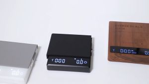 Mini Coffee Scale with Timer Rechargeable Digital Scale 0.1g High Precision 3 Modes Drip Espresso Scale
