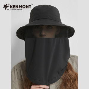 kenmont | Full Face Sun Protection Hat With Face Shield One Size