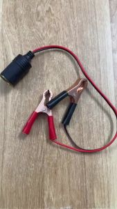 Kẹp bình Ắc quy ô tô xe máy chuyển sang nguồn 12V đầu tẩu sạc ô tô | Tương thích các thiết bị đồ chơi xe hơi chuyển đồ chơi xe hơi sang xe máy