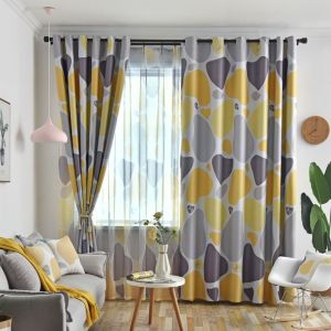 Scandinavian Ins Style Light Blocking Modern Curtains