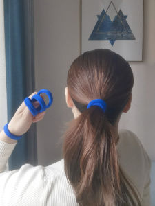 Klein Blue Internet Hot New Hair Band Colorful Womens Seamless Rubber Band Womens High Elastic Durable Japanese and Korean Hair Rope Hair Rope