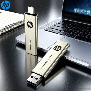 HP | HP Metal USB 3.2 Flash Drive 2 in 1 Retractable Type-C OTG Pendrive 64GB 128GB 256GB for Computer Phone
