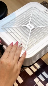 ใหม่ SNRQI เครื่องดูดฝุ่นเล็บ ปรับได้ 3 ระดับ ความเร็วดูด 1200 รอบต่อนาที เครื่องดูดฝุ่นทำเล็บ เครื่องดูดฝุ่นเล็บ