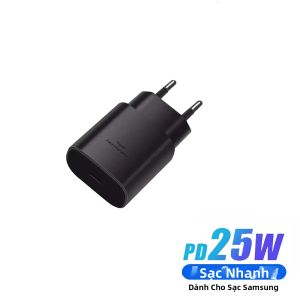NNBILI 25W USB Sạc QC3.0 Sạc Nhanh Di Động Treo Tường PD Sạc Nhanh Cho Samsung S24 S23 S22 S21 Điện Thoại Di Động