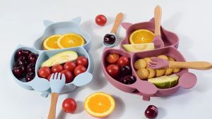 Mamibayi 8 In 1: Tempat Makan Bayi Praktis & Aksesoris Makanan Bayi
