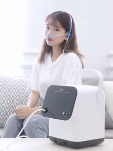 ⭐การจัดส่งภายในประเทศ + ปลาค็อด⭐เครื่องกำเนิดออกซิเจนสมาร์ทโฮม VARON1-7L อัตราการไหลปรับได้ความเข้มข้นของออกซิเจน30-90%เสียงต่ำกว่า42เหมาะสำหรับผู้สูงอายุหญิงตั้งครรภ์ทารกผู้ป่วย