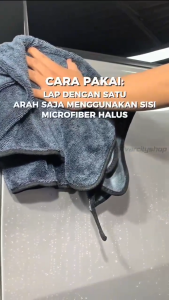 Kain Lap Drying Towel Twisted Loop Microfiber Cuci Mobil Lap Pengering Mobil Motor