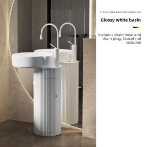 DXD | Birdcage Style Wall-Mounted Ceramic Washbasin