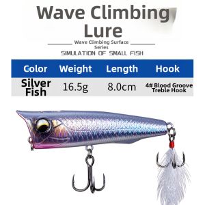 Ewitgo | Night Light Noise Surface Lure Long Casting Floating Fishing Bait