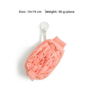 Double-sided Thick Bath Glove Exfoliating Magic Tool