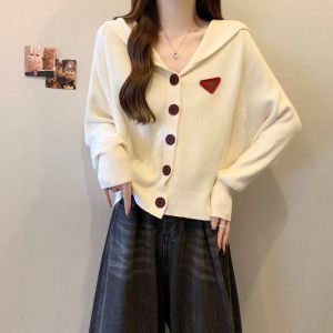 Loose Hooded Ancora Red Sweater Knitting Cardigan Womens Winter Chubby plus Size Loose Easiest for Match Belly-Covering Coat