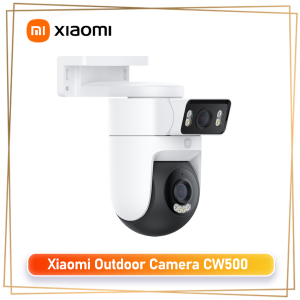 Xiaomi | Xiaomi Mijia CW500 Dual Outdoor Camera 4MP Dual Lenses PTZ Pan/Tilt 2.5K IP66 AI Smart Detection Wi-Fi 6 Security Surveillance