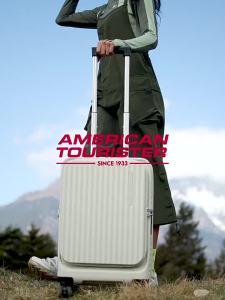 American Tourister | Expandable Front Open Luggage 20 inch