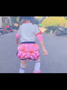 Roller Skating Hip Protection Cushion 3D /Celana Anti-Fall Pants Anak-anak
