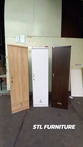 เสื้อผ้า 50cm ราวแขวน ชั้นวาง กระจกและมินิมอลสุด! ตู้เครื่องดนตรี