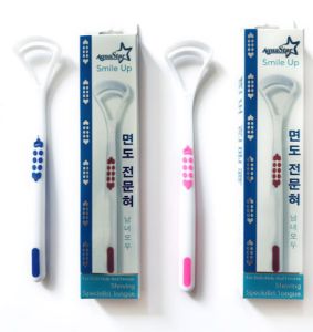 Cây Cạo lưỡi dụng cụ chăm sóc miệng AquaStar