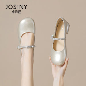 Josiny | New Summer Pearl Soft Sole Low Cut Womens Shoes