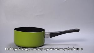 [Hàng Chính Hãng] Nồi Quấy Bột Chống Dính Sunhouse SHG-MP14 | SHG-MP16 Không dùng được cho bếp từ truyền nhiệt nhanh giữ nhiệt tốt