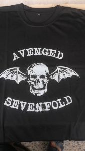 AVENGED SEVENFOLD t-shirt musik kaos band rock A7X