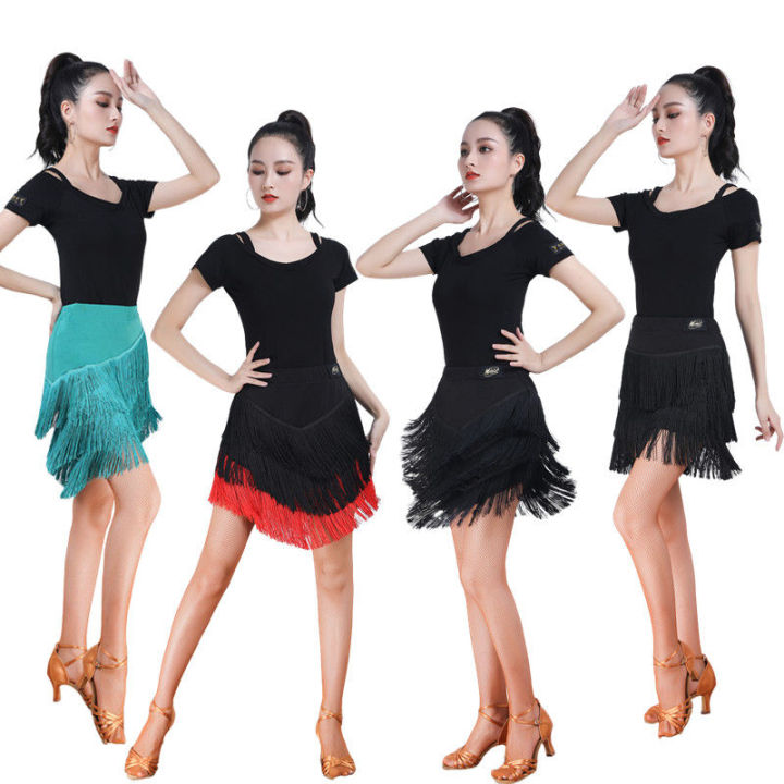Lady Square Dance Clothing Plus Size Women New Latin Dance Dress