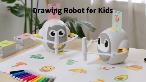 🎁 Popular gift for children: Smart drawing robot develops concentration and imagination ages 3-8 Montessori toy.