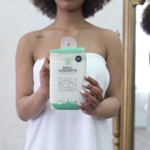 Daily Concepts - DAILY BODY SCRUBBER ฟองน้ำขัดตัว ฟองน้ำสครับผิวกาย