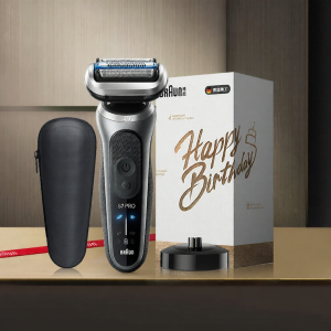 Braun | Comfortable Single Blade Rechargeable Electric Razor with Charging Stand