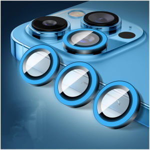 2-3Pcs Luminous Ceramic Camera Protector Film For 18 17 16 13 14 15 Pro Max Plus Mini Lens Ring Tempered Glass Glowing Cap