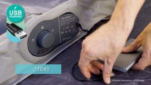 🛏️ Intex Dura-Beam Plus Air Mattress with USB Charging Pump | Tilam Udara Portable dengan Pam USB Pengecas | Tilam Berlipat dan Mudah Alih Sesuai untuk 1-4 Orang | Penggunaan Dalaman & Luaran
