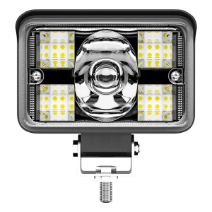 KEVANLY | 1/2Pcs Square Shaped Car LED Work Light Bar White Yellow Driving Light Spotlight 3Lines 12-24V For ATV SUV Trucks 4x4 Off Road