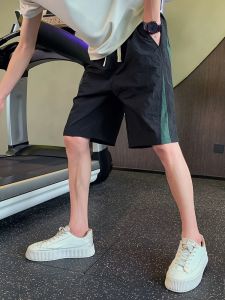 Summer sports five minute shorts for men retro trendy brand versatile straight tube Hong Kong style